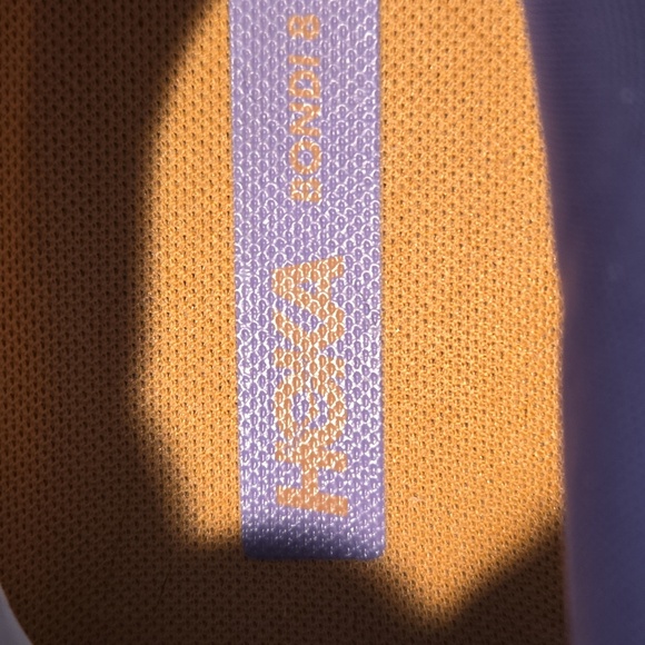 NEW HOKA Bondi 8 Running Shoe in Chalk Violet / Pastel Lilac Women's 12 - Picture 9 of 11